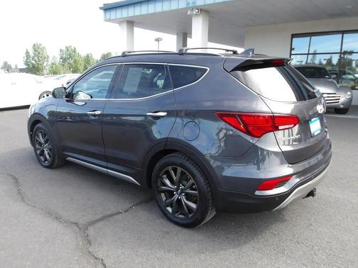 Gray 2017 Hyundai Santa Fe Sport 2.0L Turbo Ultimate