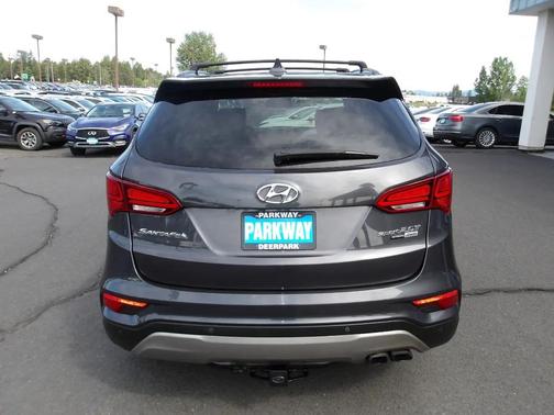 Gray 2017 Hyundai Santa Fe Sport 2.0L Turbo Ultimate