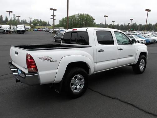 White 2008 Toyota Tacoma Double Cab