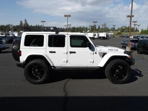White 2020 Jeep Wrangler Unlimited Sahara