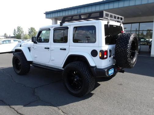 White 2020 Jeep Wrangler Unlimited Sahara
