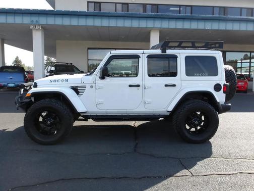 White 2020 Jeep Wrangler Unlimited Sahara