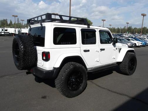 White 2020 Jeep Wrangler Unlimited Sahara