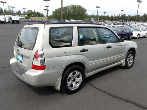 Tan 2007 Subaru Forester 2.5 X