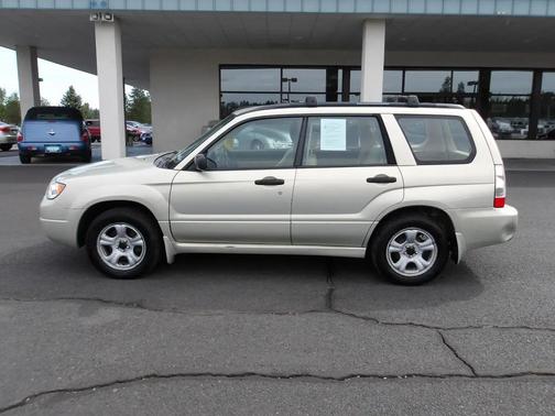 Tan 2007 Subaru Forester 2.5 X