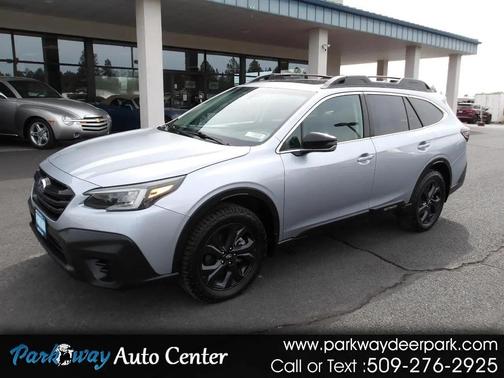 Ice Silver Metallic 2020 Subaru Outback Onyx Edition XT