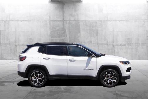 Bright White Clearcoat 2025 Jeep Compass Limited