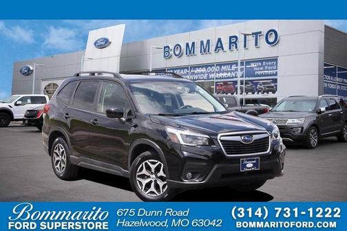 Crystal Black Silica 2021 Subaru Forester Premium