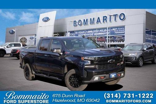 Northsky Blue Metallic 2022 Chevrolet Silverado 1500 Limited LT Trail Boss Truck