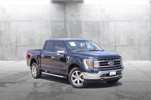 Blue Metallic 2022 Ford F-150 Lariat