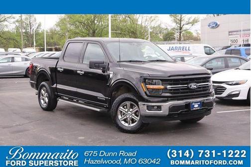 Black Metallic 2025 Ford F-150 XLT