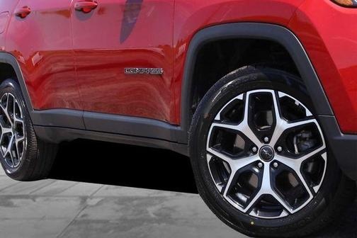 Red 2025 Jeep Compass Limited