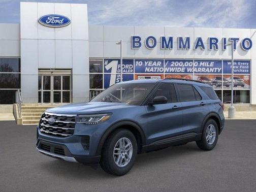 Blue 2026 Ford Explorer Active