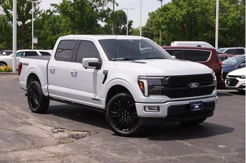 White Metallic 2025 Ford F-150 Platinum