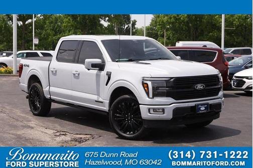White Metallic 2025 Ford F-150 Platinum
