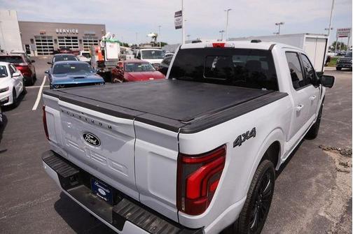 White Metallic 2025 Ford F-150 Platinum