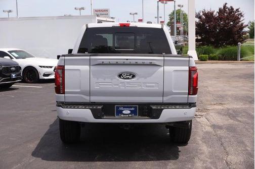 White Metallic 2025 Ford F-150 Platinum