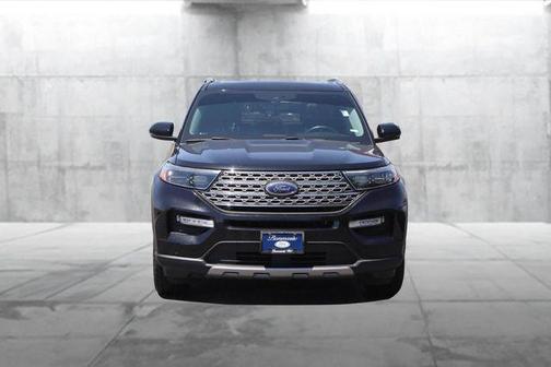 Agate Black Metallic 2021 Ford Explorer Limited