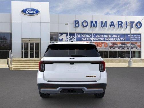 White Metallic 2026 Ford Explorer Tremor