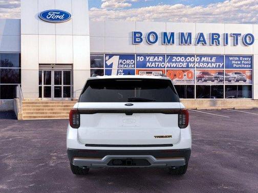 White Metallic 2026 Ford Explorer Tremor