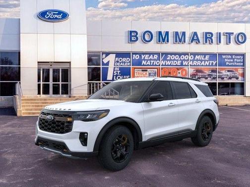 White Metallic 2026 Ford Explorer Tremor