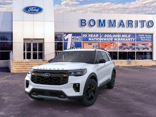 White Metallic 2026 Ford Explorer Tremor