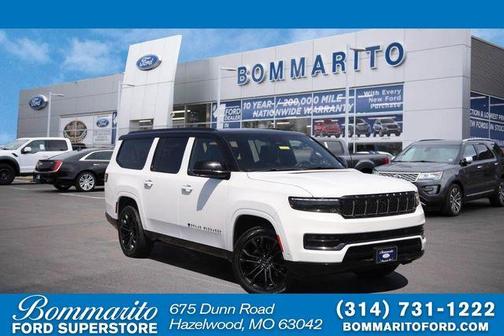 Bright White Clearcoat 2024 Jeep Grand Wagoneer L Series II