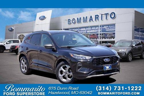 Agate Black Metallic 2023 Ford Escape ST-Line