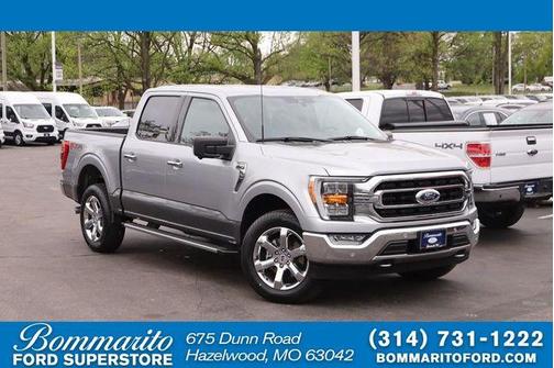 Silver 2021 Ford F-150 XLT