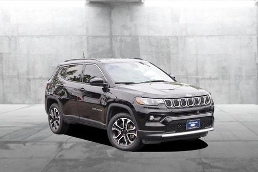 Diamond Black 2023 Jeep Compass Limited