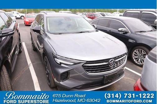 Satin Steel Gray Metallic 2022 Buick Envision Essence