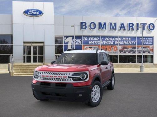 Ruby Red 2026 Ford Bronco Sport Heritage
