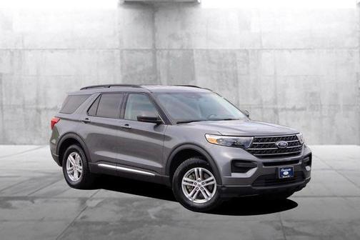 Gray Metallic 2023 Ford Explorer XLT