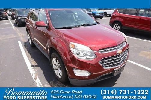 Red Tinted Clearcoat 2017 Chevrolet Equinox LT