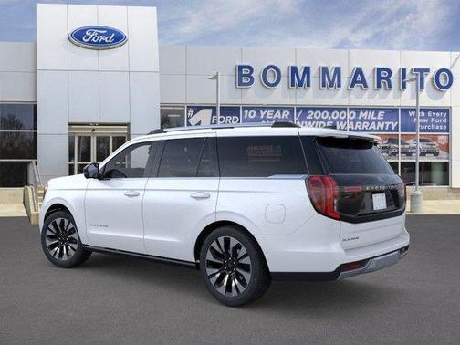 White Metallic 2026 Ford Expedition Platinum