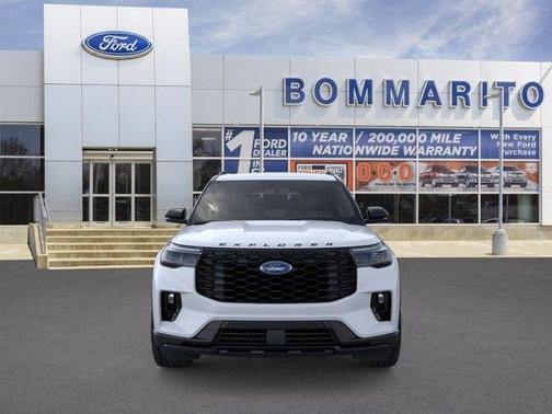White 2026 Ford Explorer ST-Line