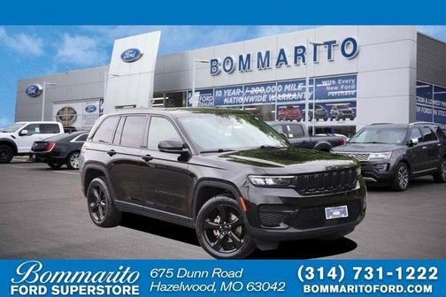 Diamond Black 2023 Jeep Grand Cherokee Altitude