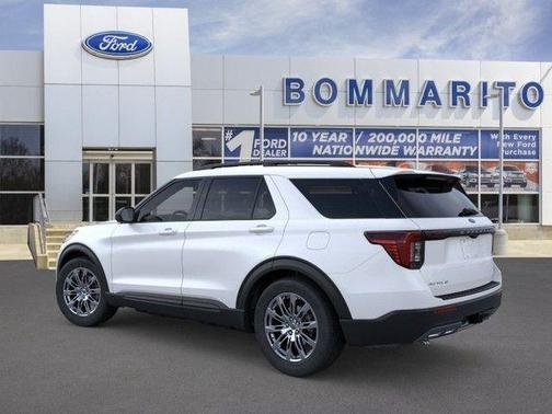 White Metallic 2026 Ford Explorer Active