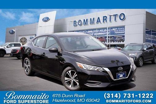 Black 2020 Nissan Sentra SV