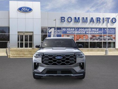 Gray 2026 Ford Explorer Platinum