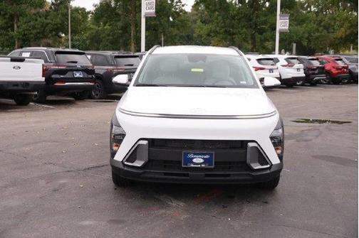 White 2025 Hyundai KONA SEL