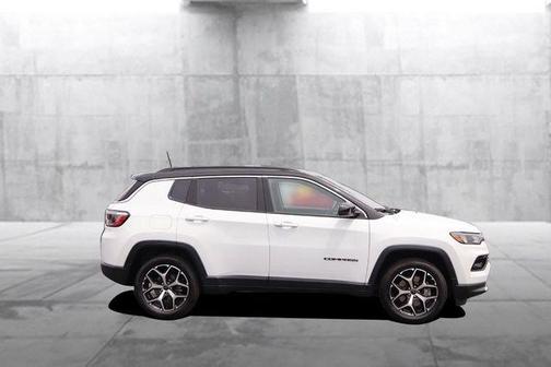 Bright White Clearcoat 2025 Jeep Compass Limited