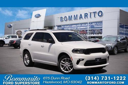 White 2023 Dodge Durango GT