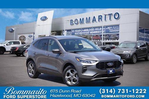 Gray Metallic 2025 Ford Escape ST-Line