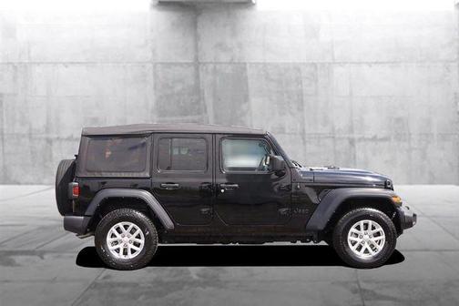 Black Clearcoat 2023 Jeep Wrangler Sport