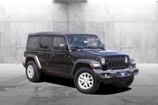 Black Clearcoat 2023 Jeep Wrangler Sport