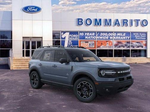 Azure Gray Metallic 2026 Ford Bronco Sport Outer Banks