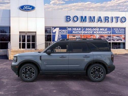 Azure Gray Metallic 2026 Ford Bronco Sport Outer Banks
