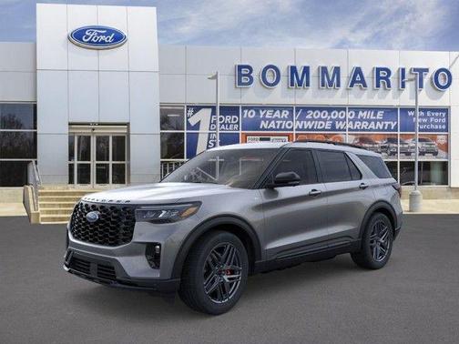 Gray 2026 Ford Explorer ST-Line