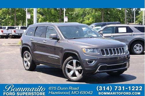Granite Crystal Clearcoat Metallic 2014 Jeep Grand Cherokee Limited